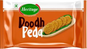 Heritage 'doodh Peda' Device mark 7627643 Trademark