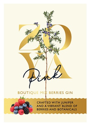 Zoya Pink Boutique Mix Berries Gin Device mark 7629596 Trademark