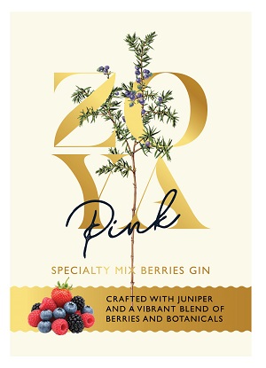 Zoya Pink Specialty Mix Berries Gin Device mark 7629598 Trademark