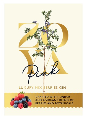 Zoya Pink Luxury Mix Berries Gin Device mark 7629600 Trademark