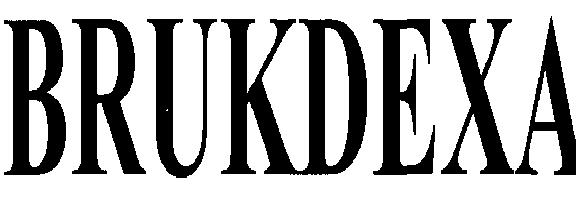Brukdexa (logo) Device mark 2227888 Trademark