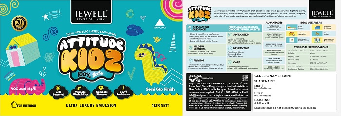 Attitude Kidz Device Mark Device mark 7633899 Trademark