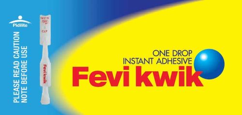 Fevi Kwik One Drop Instant Adhesive Label Device mark 7635629 Trademark
