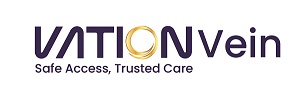 Vation Vein With Tagline Safe Access, Trusted Care Device mark 7640046 Trademark