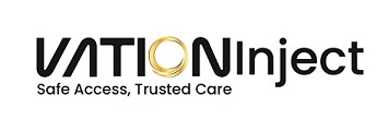 Vation Inject With Tagline Safe Access ,trusted Care Device mark 7640048 Trademark