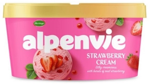 Heritage Alpenvie - Strawberry Cream Device mark 7646454 Trademark