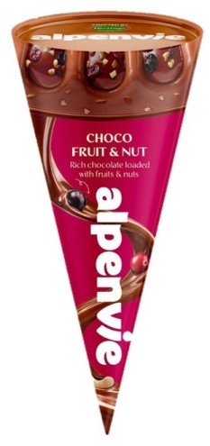 Heritage Alpenvie - Choco Fruit & Nut Device mark 7646455 Trademark
