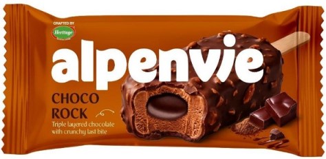 Heritage Alpenvie - Choco Rock Device mark 7646494 Trademark