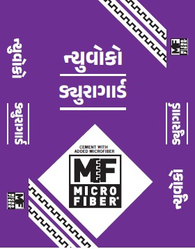 Nuvoco Duragaurd Packaging (in Gujarati) Device mark 7648584 Trademark