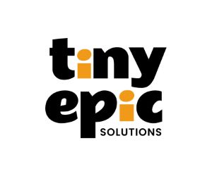 Tiny Epic Written In A Stylized Manner With I In Orange Device mark 7651619 Trademark