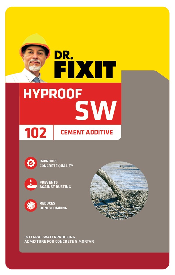 Dr. Fixit Hyproof Sw Label Device mark 7664101 Trademark
