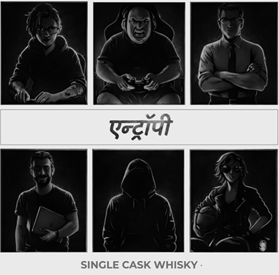 Entropy - Single Cask Whisky Device mark 7664277 Trademark