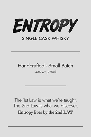 Entropy - Single Cask Whisky (device) Device mark 7664278 Trademark