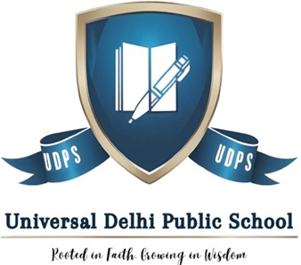 Device With Word Udps Universal Delhi Public School Rooted In Faith Growing In Wisdom Device mark 7664366 Trademark
