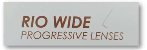 Rio Wide Progressive Lenses Device mark 7664636 Trademark