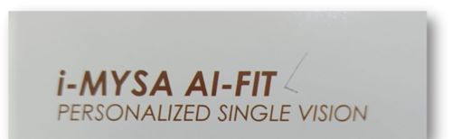 I-mysa Ai-fit Personalized Single Vision Device mark 7664639 Trademark