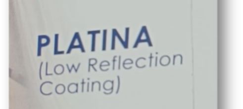 Platina (low Reflection Coating) Device mark 7664643 Trademark