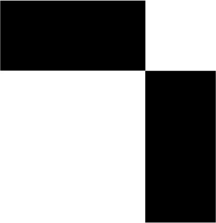 Stylised Abstract Geometric Pattern Of Interlinked Rectangles In Black On A White Background. Device mark 7701640 Trademark