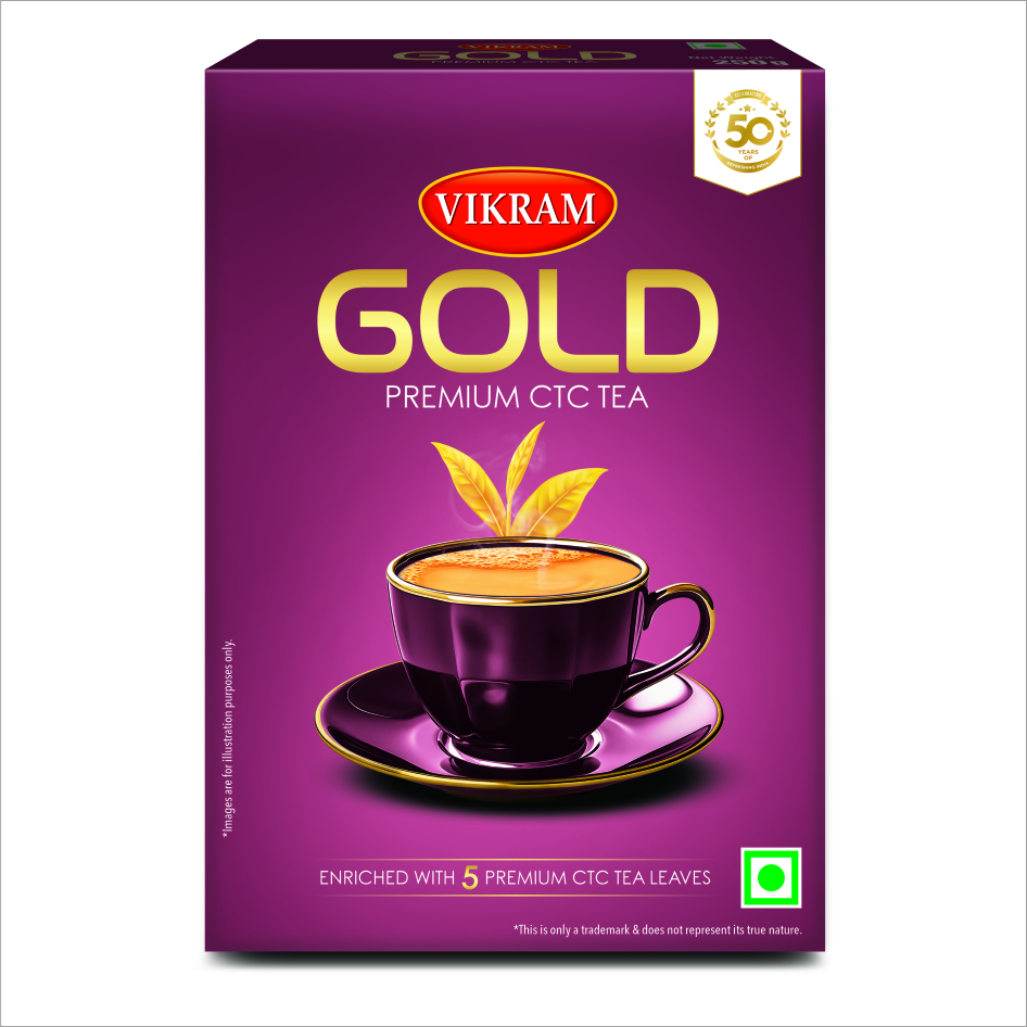 Vikram Gold Premium Ctc Tea Device mark 7704262 Trademark