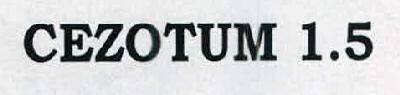 Cezotum 1.5 Device mark 2405409 Trademark