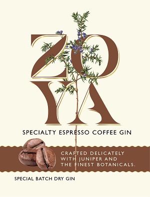 Zoya Specialty Espresso Coffee Gin Device mark 7707173 Trademark