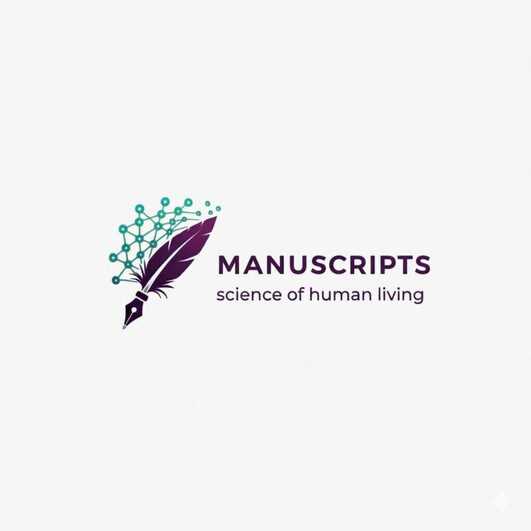 Manuscripts With Tag Line 'science Of Human Living" Device mark 7714082 Trademark