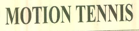 Motion Tennis Device mark 2740048 Trademark