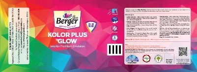 Berger Kolor Plus Glow Device mark 7723041 Trademark