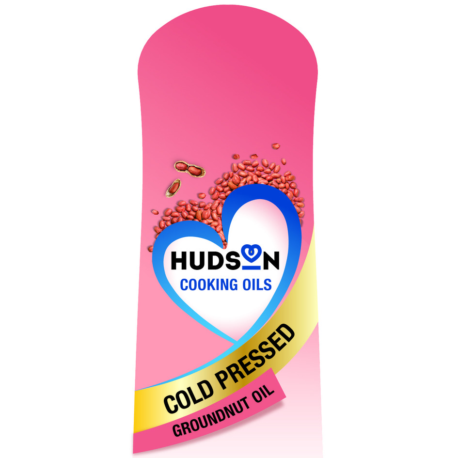 Hudson Cooking Oils - Cold Pressed - Groundnut Oil Device mark 7725868 Trademark