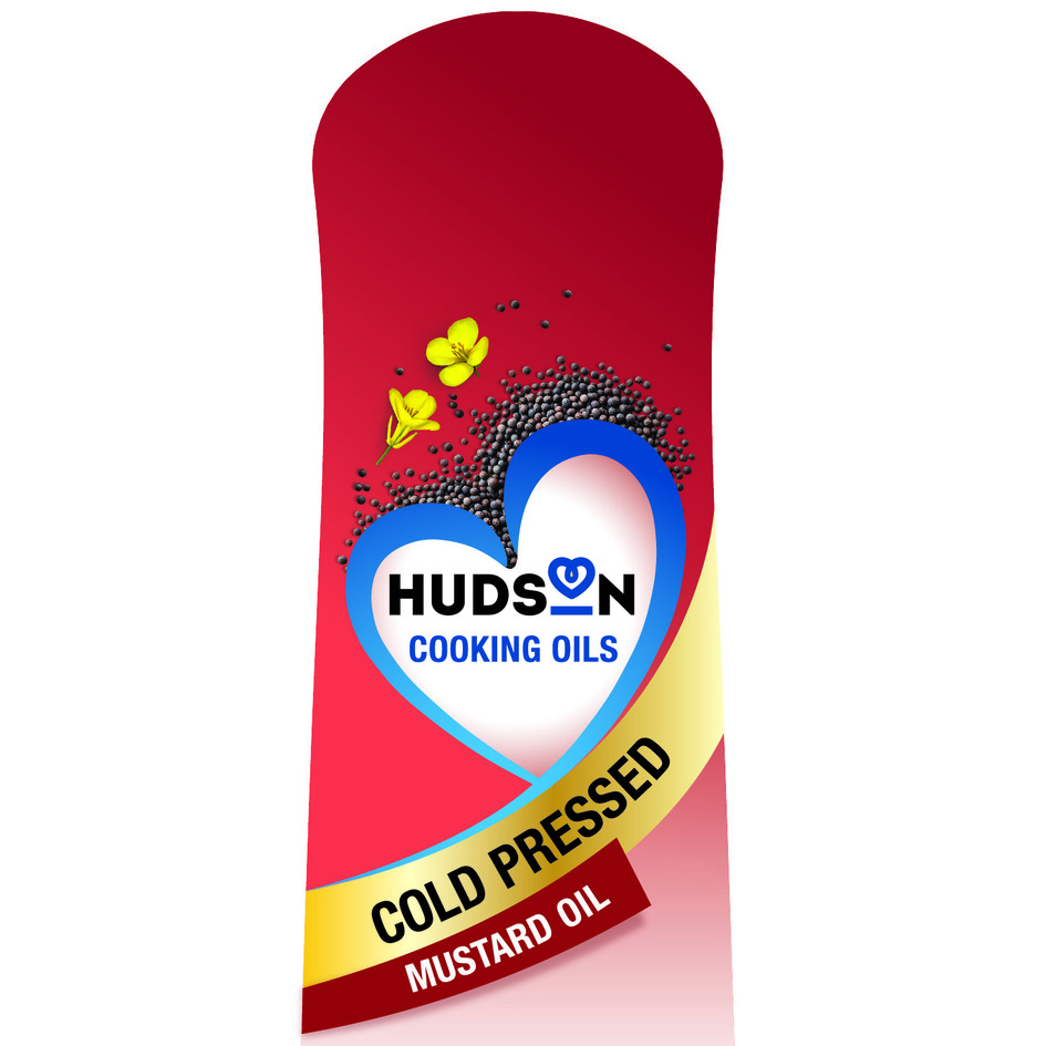 Hudson Cooking Oils - Cold Pressed - Mustard Oil Device mark 7725869 Trademark