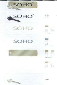 Soho (with Device). Device mark 2084247 Trademark
