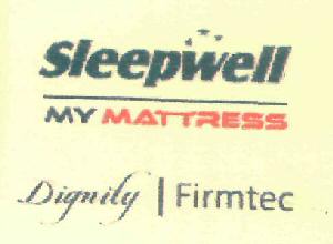 Sleepwell My Mattress Device mark 2954622 Trademark