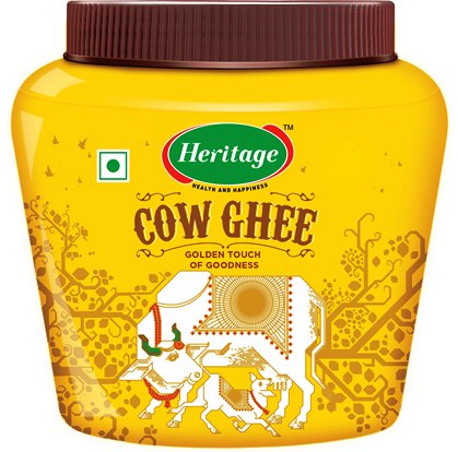 Heritage Cow Ghee (pet Jar) Device mark 7733980 Trademark