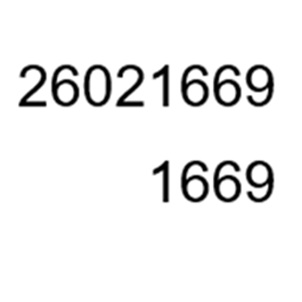 26021669, 1669 (series Mark) Device mark 7735184 Trademark