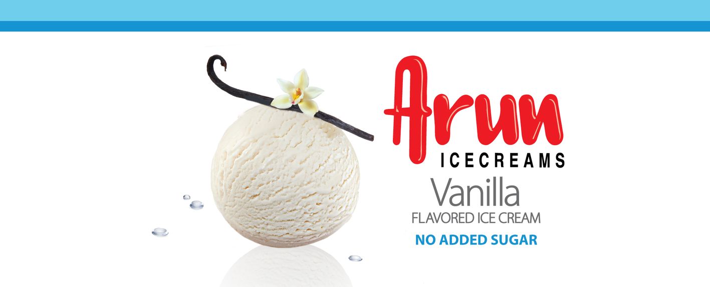 Arun Icecreams Vanilla Flavored Ice Cream Device mark 7743253 Trademark