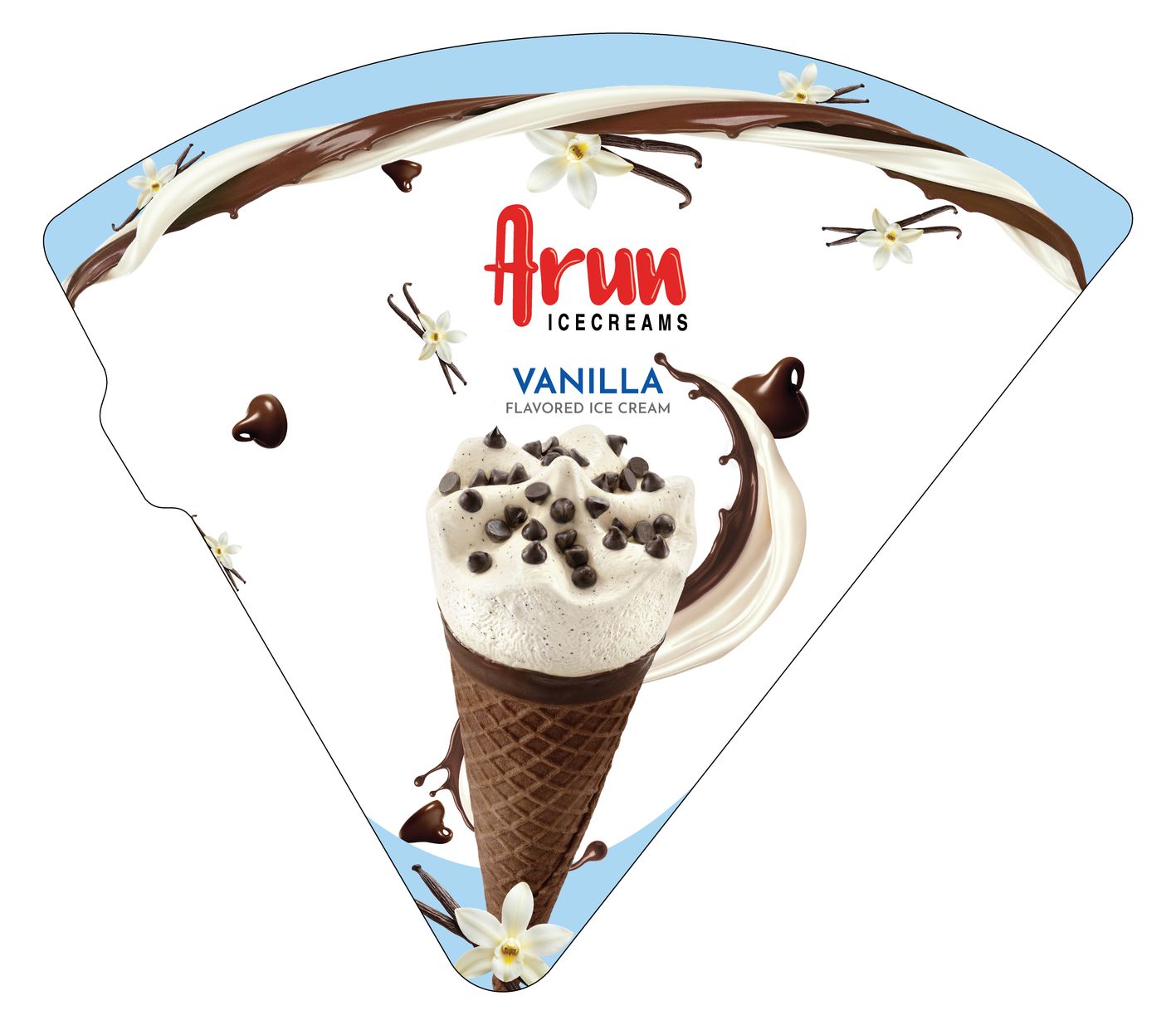 Arun Icecreams Vanilla Flavored Ice Cream Device mark 7746943 Trademark