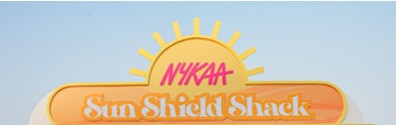 Nykaa Sun Shield Shack (logo And Device) Device mark 7749599 Trademark