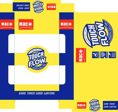 Maco Touch Flow (label) Device mark 7754240 Trademark