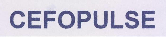 Cefopulse Device mark 2107717 Trademark