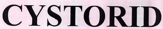 Cystorid Device mark 2493717 Trademark