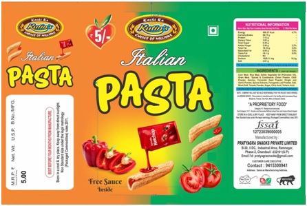 Kutin's Italian Pasta Device mark 7763977 Trademark