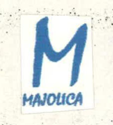 M With Word Majolica Device mark 2277814 Trademark