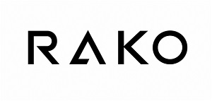 Rako (with Device) Device mark 7768768 Trademark