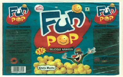 Fun Pop (label) Device mark 2620480 Trademark