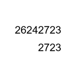 26242723,2723 (series Mark) Device mark 7776046 Trademark
