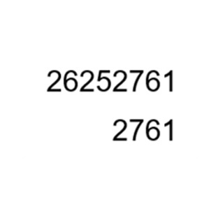 26252761,2761 (series Mark) Device mark 7776049 Trademark
