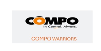 Compo In Control. Always. Compo Warriors Device mark 7799360 Trademark