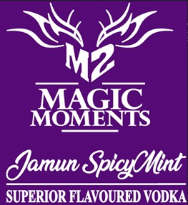 M2 Magic Moments Jamun Spicymint Superior Flavoured Vodka Device mark 7800387 Trademark