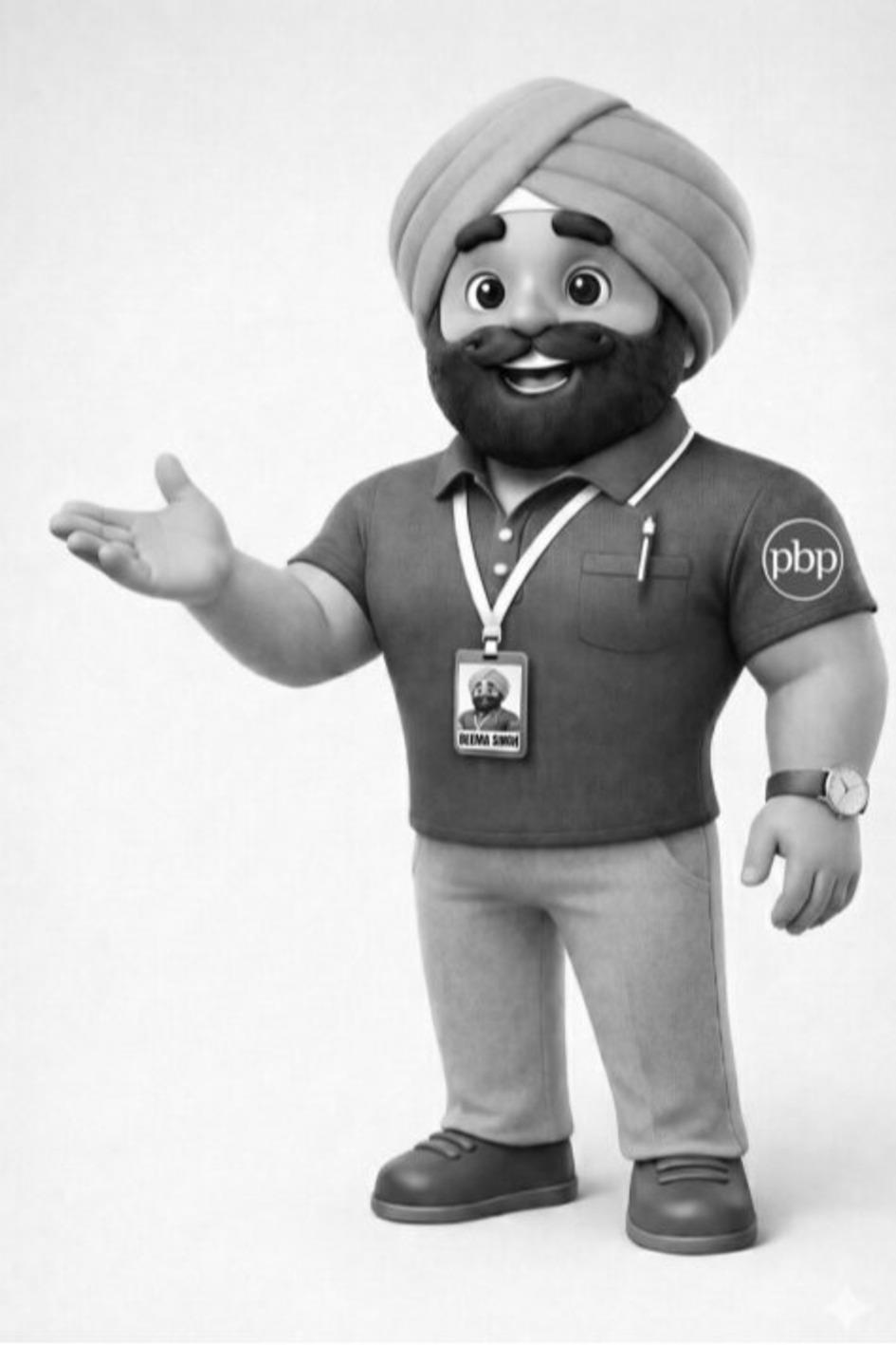 Beema Singh Mascot Device Device mark 7833984 Trademark