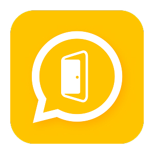 Device Of Door Inside A Chat Logo Device mark 7837963 Trademark
